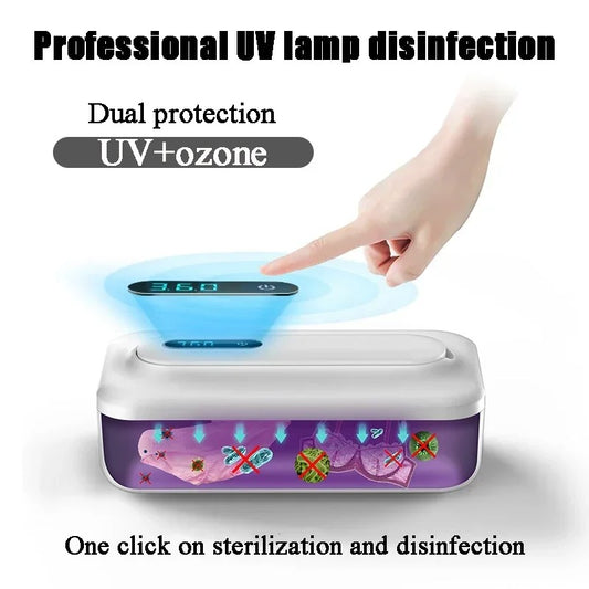 Portable UV Sterilizer Box – Ultraviolet Disinfection Case for Phone & Accessories