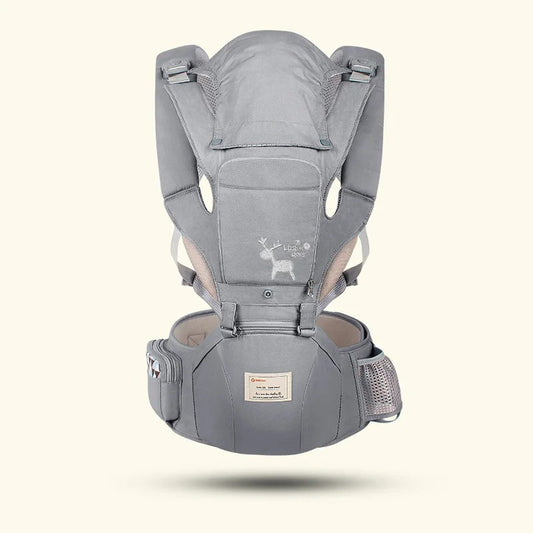 Ergonomic Baby Carrier with Hipseat – Infant & Toddler Kangaroo Sling for Travel